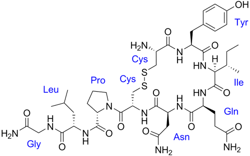 aa sequence oxytocin